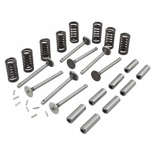Valve Train Kit, exhaust valve with pin type lock
