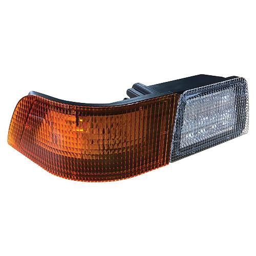 Tiger Lights Right LED Corner Amber Light with Work Light for Case IH Tractors