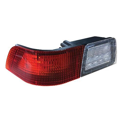 Tiger Lights Left LED Tail Light for Case IH MX Tractors, White &amp; Red
