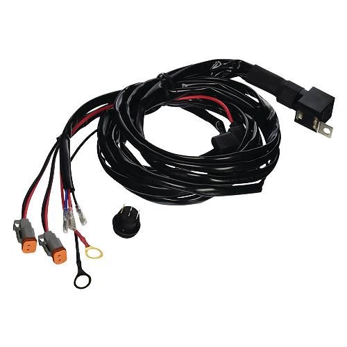 Tiger Lights Wire Harness w/ Dual Deutsch Connectors