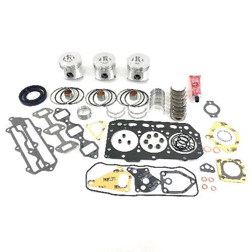 Major Overhaul Kit, Yanmar 3TNV88 Diesel Engine, Standard Pistons