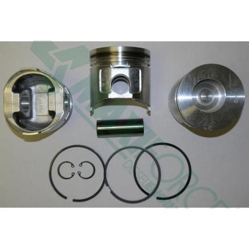 Piston w/ Rings, .50mm