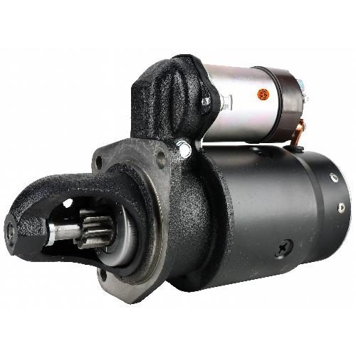 Starter - New, 12V, DD, CW, Aftermarket Delco Remy