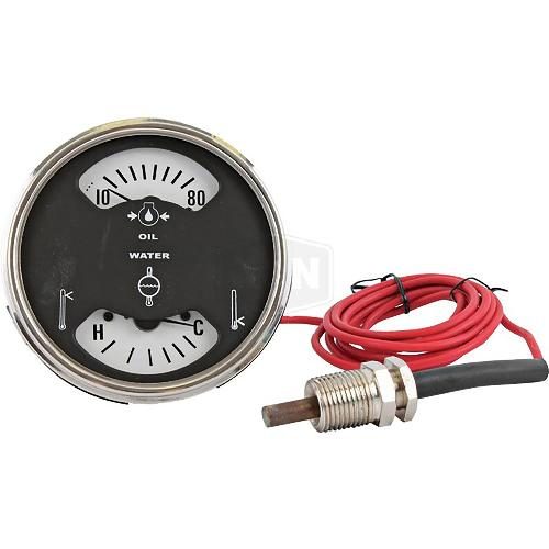 Oil/Water Temperature Gauge