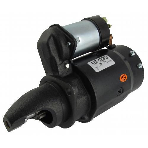 Starter - New, 12V, DD, CW, Aftermarket Delco Remy