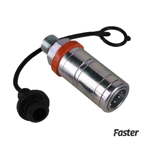 Faster Hydraulic Breakaway Coupler, Female, Genuine OEM Style