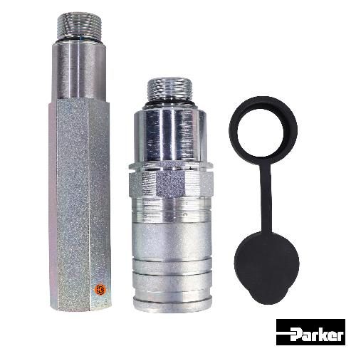 hr114664_1_xl.jpg Parker Rigid Mount Hydraulic Coupler Kit for John Deere Tractors, Genuine OEM Style