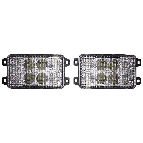 Hi-Lo Beam LED Headlight Kit for John Deere Compact Tractors, 3200 Lumens