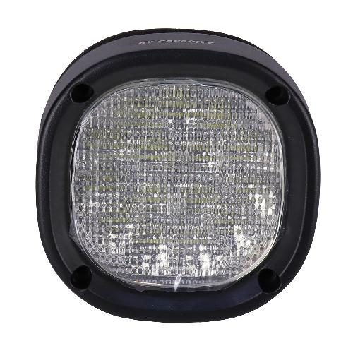 Square Flush Mount LED Flood Beam Light for John Deere Skid Steers, 3600 Lumens