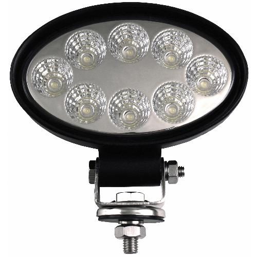 Pivoting LED Flood Beam Light for John Deere Tractors &amp; Combines, 1680 Lumens