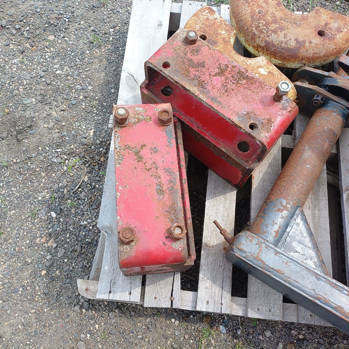 Rear upper larger frame 9000 series weight brackets