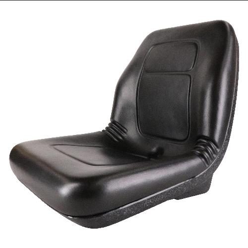 High Back Seat, Black Vinyl