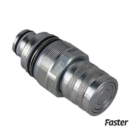 Faster Flat Face Hydraulic Breakaway Cartridge, Female, Genuine OEM Style