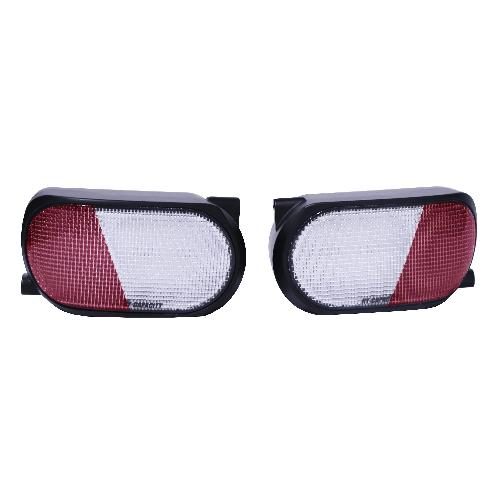 Rear Headlight/Tailight Set for Kubota Skid Steer Loaders, 6000 Lumens - (LH &amp; RH)