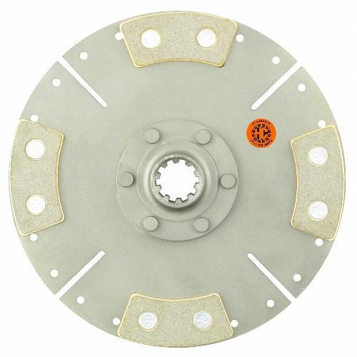 9" Transmission Disc, 4 Pad, w/ 1-1/8" 10 Spline Hub - New