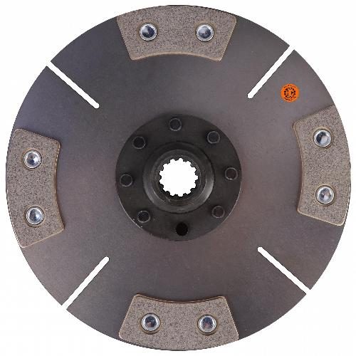 9" Transmission Disc, 4 Pad, w/ 15/16" 13 Spline Hub - New