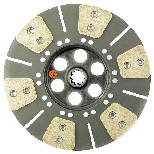 11" Transmission Disc, 6 Pad, w/ 1-1/8" 10 Spline Hub - New