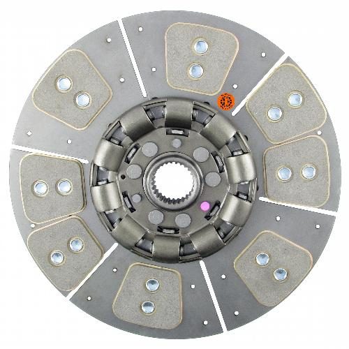 m528297-hd8_1_xl.jpg 14" Transmission Disc, 8 Pad, w/ 1-3/4" 27 Spline Hub - New