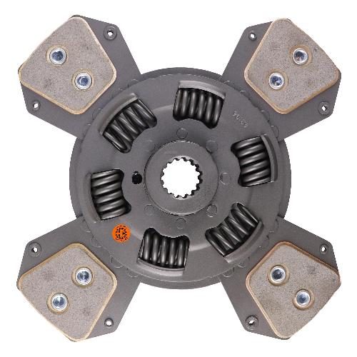 11" Transmission Disc, 4 Pad, w/ 1-1/8" 15 Spline Hub - Reman