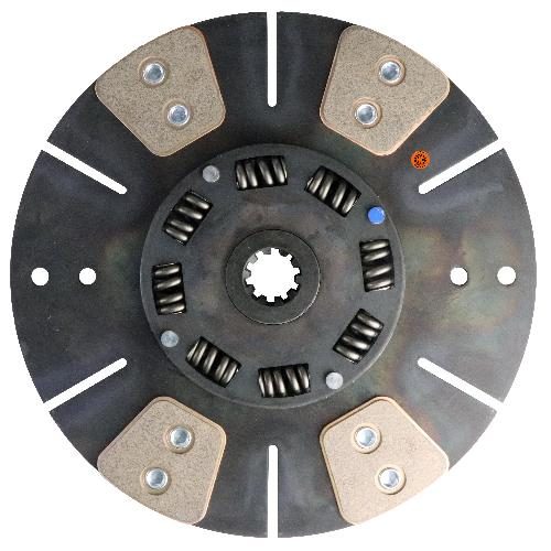 11" Transmission Disc, 4 Pad, w/ 1-1/8" 10 Spline Hub - Reman