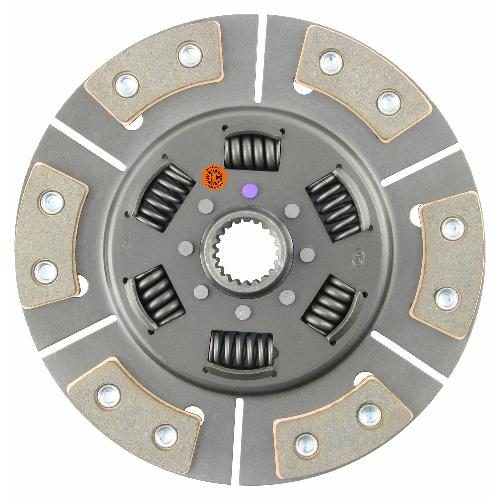 10" Transmission Disc, 6 Pad, w/ 1-5/16" 20 Spline Hub - New