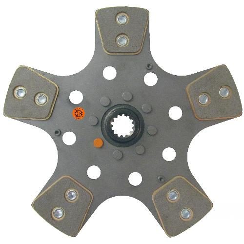 11" PTO Disc, 5 Pad, w/ 1" 13 Spline Hub - Reman