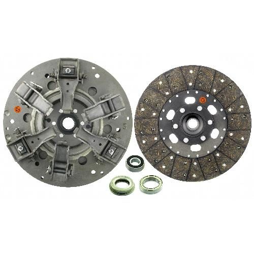 12" Dual Stage Clutch Kit, w/ Woven Disc &amp; Bearings - New
