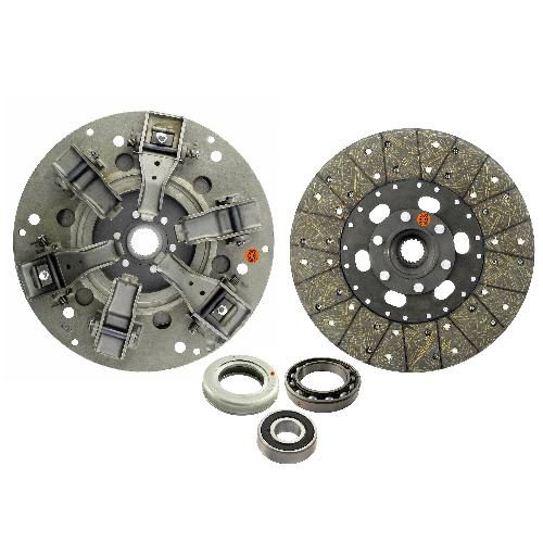 12" Dual Stage Clutch Kit, w/ Woven Disc &amp; Bearings - New