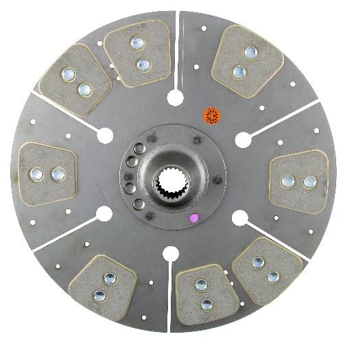 15" Transmission Disc, 8 Pad, w/ 1-3/8" 21 Spline Hub - Reman