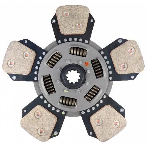 r64759n_1_xl.jpg 12-7/8" Transmission Disc, 5 Pad, w/ 1-1/4" 10 Spline Hub - New