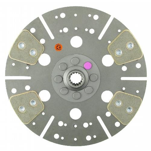 11" Transmission Disc, 4 Pad, w/ 1" 15 Spline Hub - New