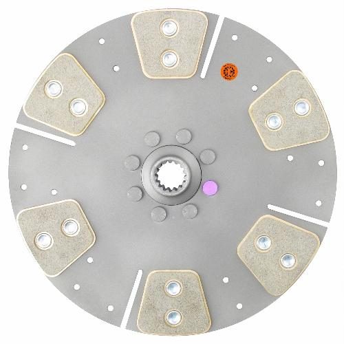 11" Transmission Disc, 6 Pad, w/ 1" 15 Spline Hub - New