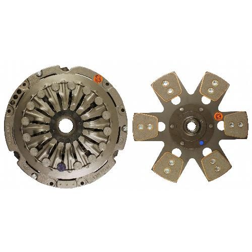 12-7/8" Diaphragm Clutch Unit, w/ 1-3/4" 27 Spline PPA Hub &amp; 1" 15 Spline Disc Hub - Reman