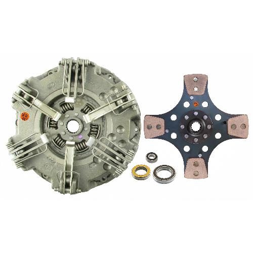11" Dual Stage Clutch Kit, w/ 4 Pad Disc &amp; Bearings - New