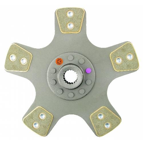 12" Transmission Disc, 5 Pad, w/ 1-1/4" 19 Spline Hub - Reman