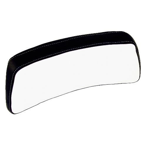 Upper Back Cushion, Black &amp; White Vinyl