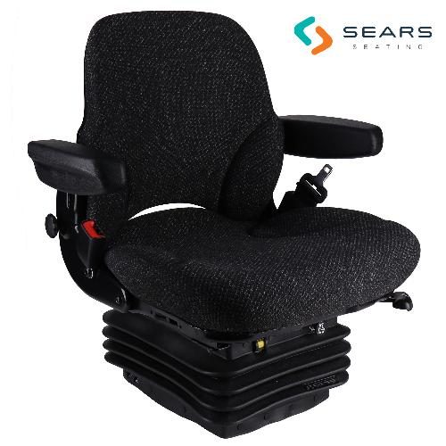 Sears Mid Back Seat, Asphalt Gray Fabric, w/ Air Suspension