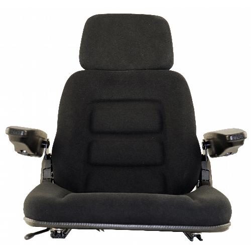 High Back Seat, Black Fabric