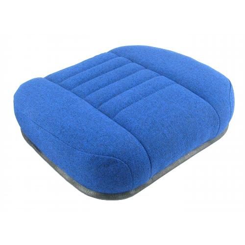 Seat Cushion, Blue Fabric