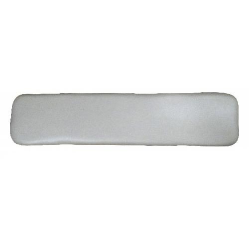 Back Cushion, Gray Vinyl