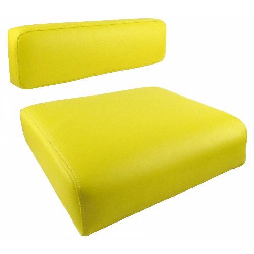 Cushion Set, Yellow Vinyl - (2 pc.)