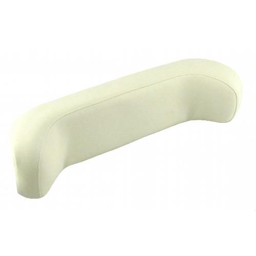 Back Cushion, Cream Vinyl