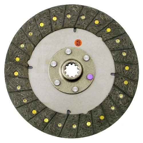 9-1/4" Transmission Disc, Woven, w/ 1" 10 Spline Hub - Reman
