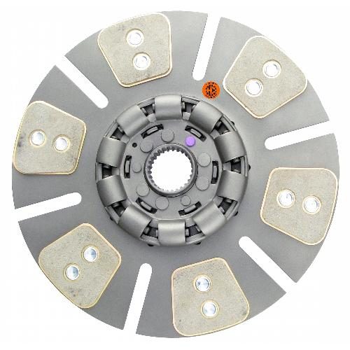 w164008-hd6_1_xl.jpg 13" Transmission Disc, 6 Pad, w/ 1-3/4" 27 Spline Hub - Reman