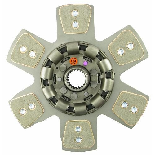 14" Transmission Disc, 6 Pad, w/ 1-3/4" 20 Spline Hub - Reman