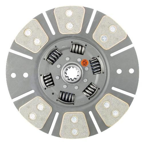 11" Transmission Disc, 6 Pad, w/ 1-1/8" 10 Spline Hub - Reman