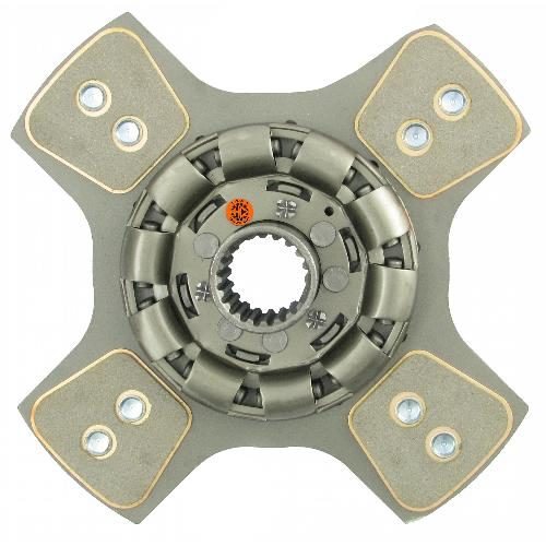 12" Transmission Disc, 4 Pad, w/ 1-3/4" 20 Spline Hub - New
