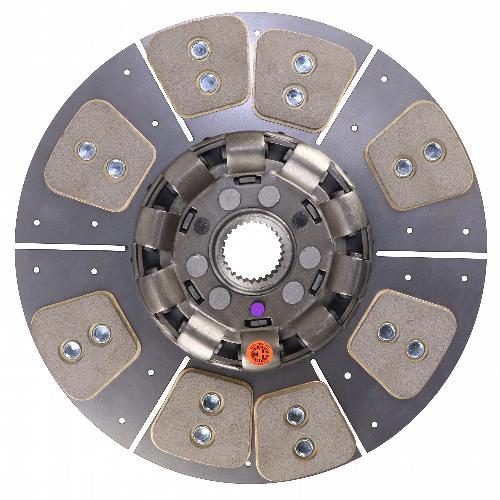 14" Transmission Disc, 8 Pad, w/ 1-3/4" 27 Spline Hub - New