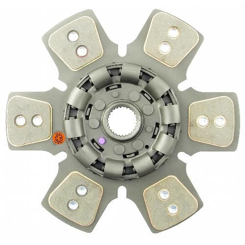 14" Transmission Disc, 6 Pad, w/ 1-3/4" 27 Spline Hub - New
