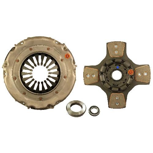 12" Diaphragm Clutch Kit, w/ 4 Large Pad Disc &amp; Bearings - Reman